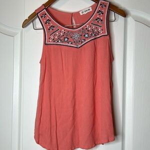 Aztec Women’s Blouse - Sleeveless- Like New - Women’s Small